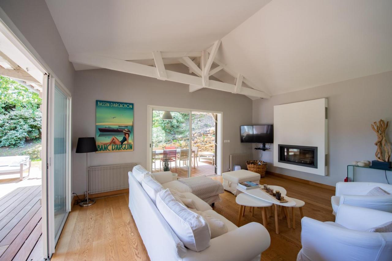 Villa Spacieuse A Arcachon, Proche Plages, Jardin 외부 사진